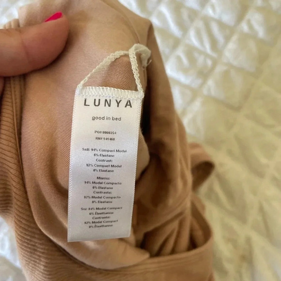 Lunya tan soft prima collection  bodysuit - Picture 6 of 9